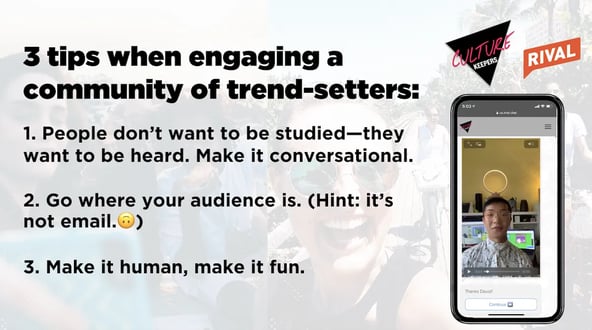 3 tips when engaging trendsetters rival viacomcbs