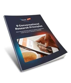 9 Conversational Research Principles - ebook mockup 