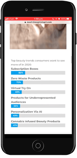 Beauty Trends 2020 Chat Results