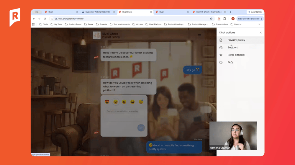 Chat Menu Customizations