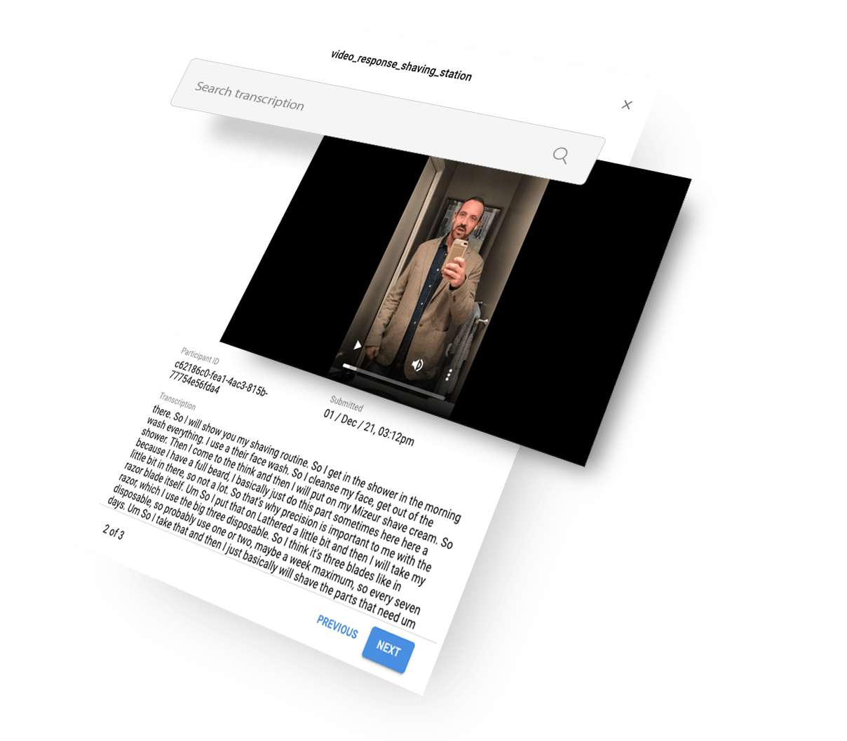 Quantitative surveys and qualitative chats on the Rival Technologies platform