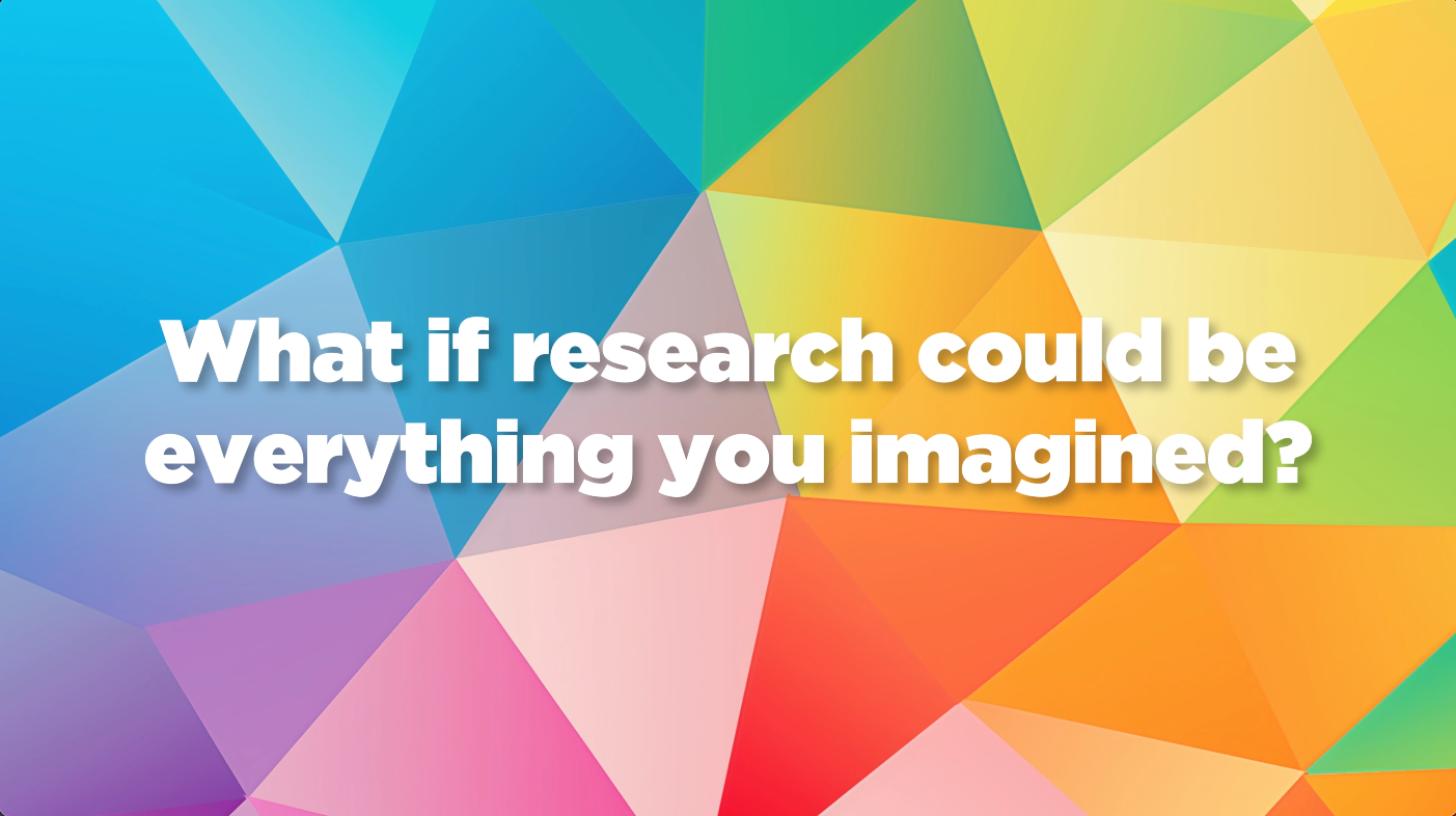 Research Reimagined from Rival Technologies and Reach3 Insights