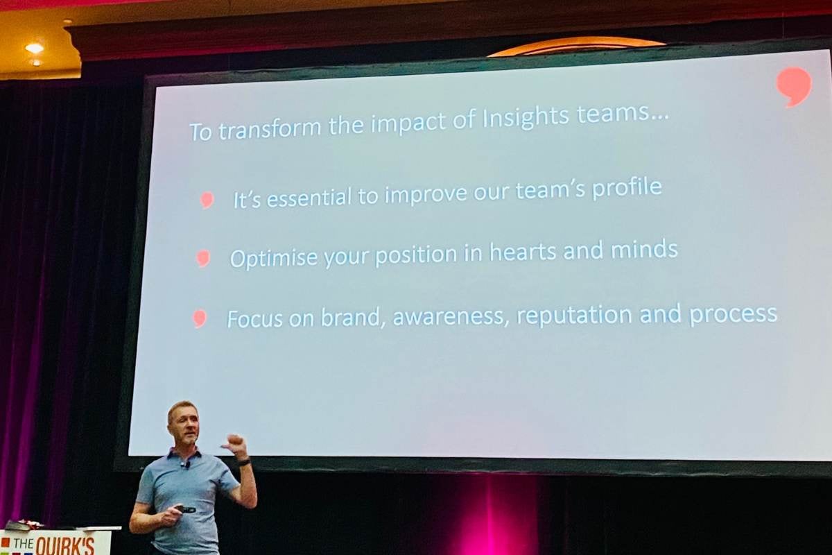 Transform the impact of insight teams - Quirks Chicago 2024
