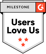 G2 Milestone Badge "Users Love Us"