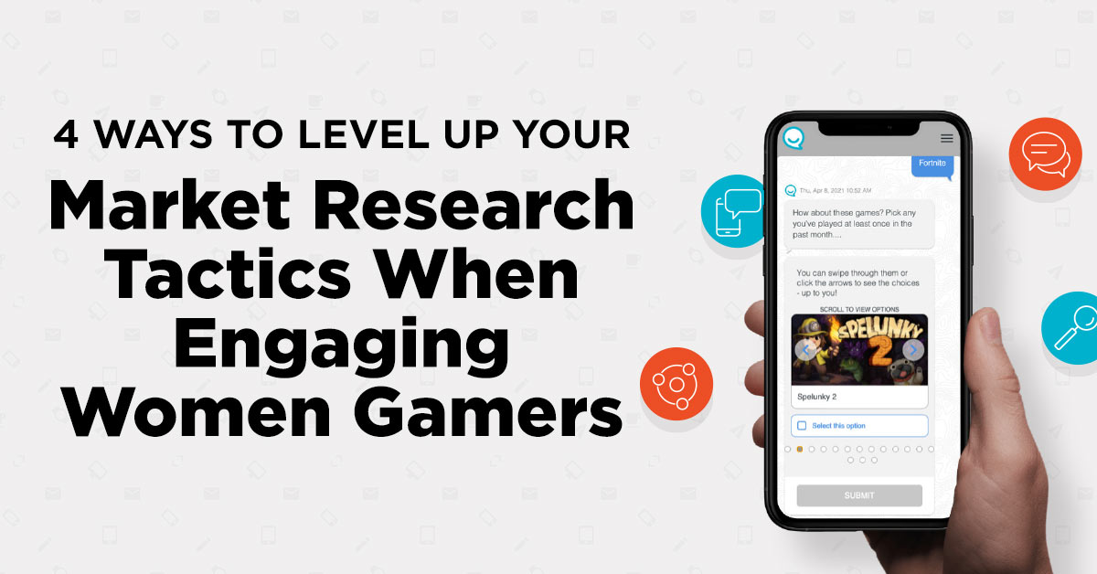 Market research tips to engaging with women gamers