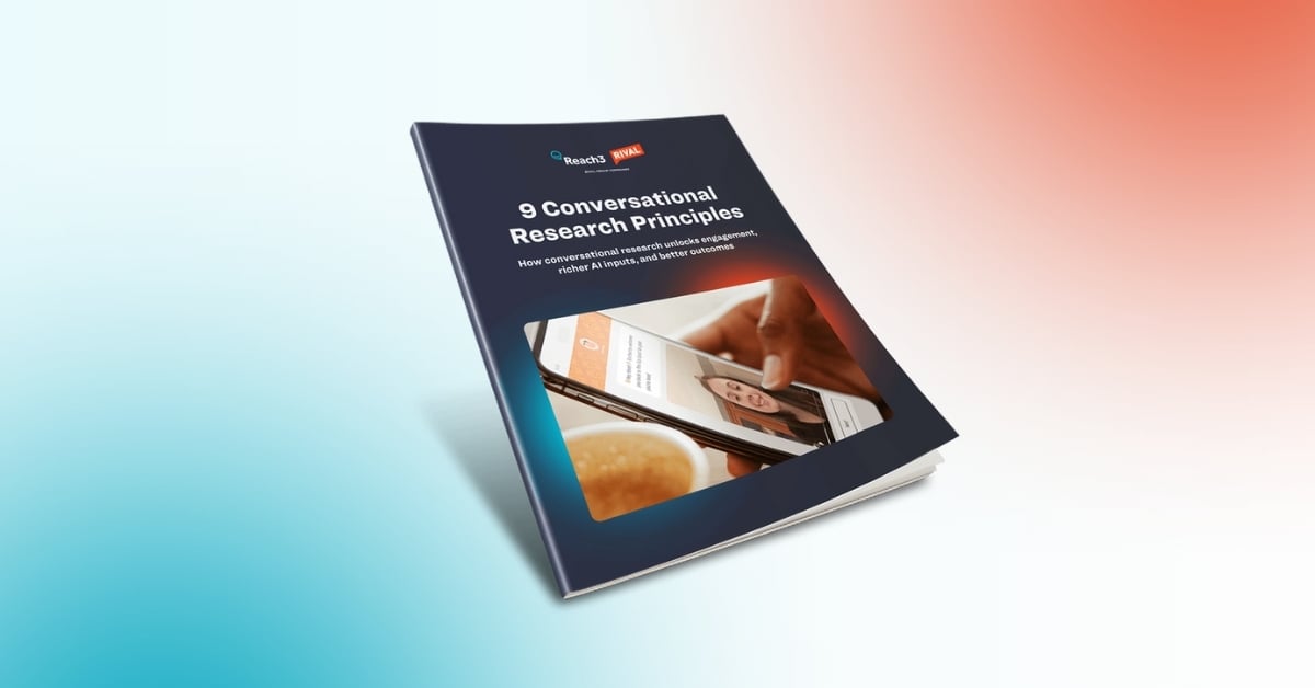 9 Conversational Research Principles - Rival Technologies resources