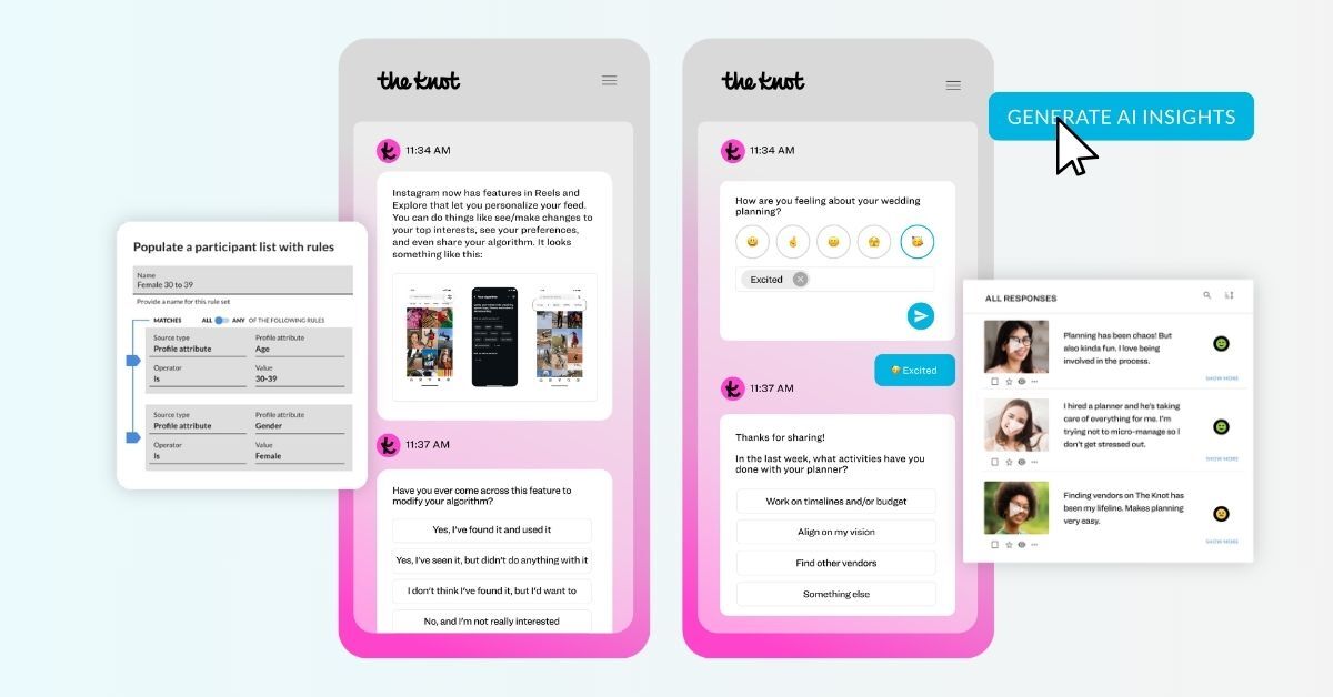 Insight community best practices and case studies from The Knot Worldwide and Rival Technologies - Alida and Fuel Cycle alternatives
